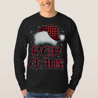 Camiseta Papá Noel Feliz Navidad Búfalo Rojo Santa