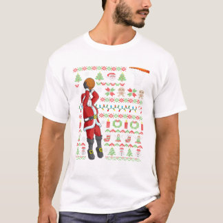 Camiseta Papá Noel feo de Navidad