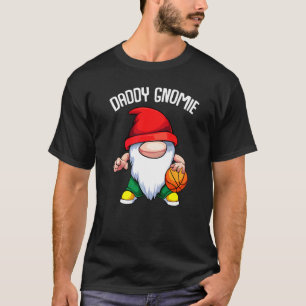 Camiseta Papá Noel Gnome Padres Día del Baloncesto Papá Pap