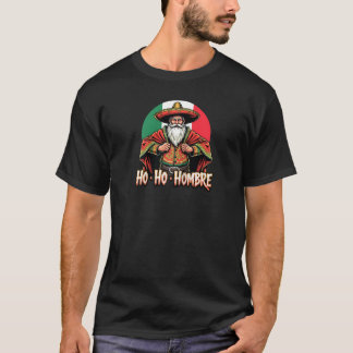 Camiseta Papá Noel hispano mexicano en Guay Ho Hombre Chr