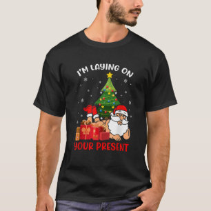 Camiseta Papá Noel, le estoy diciendo a tu actual y gracios