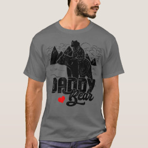 Camiseta Papá Noel Lleva Una Bebé Cubierta Papá Un Papel