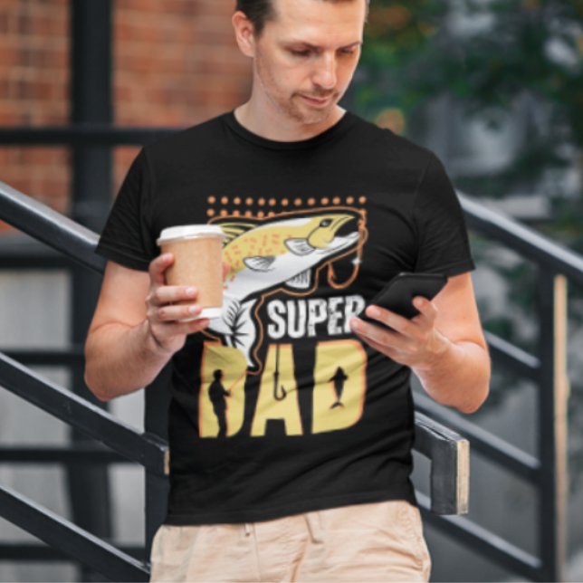 Camiseta Papá Noel Moderno Pescador Amarillo Papá (Subido por el creador)