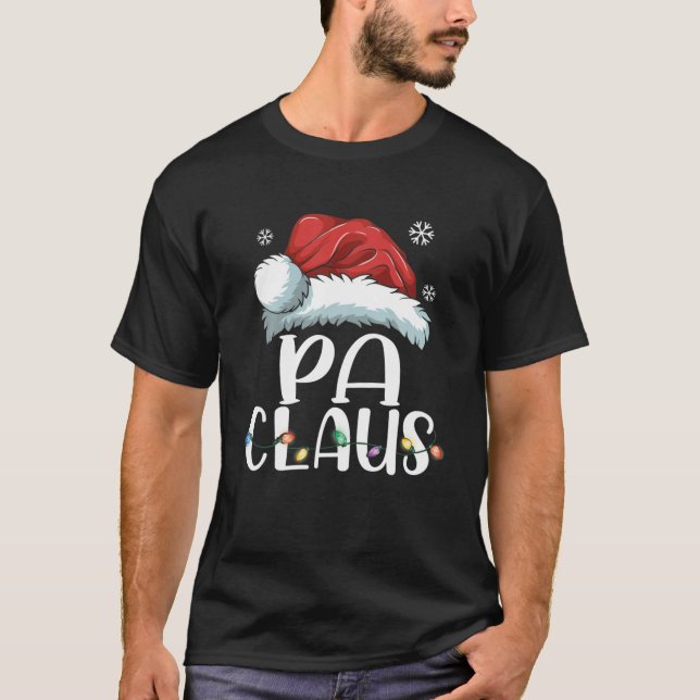 Camiseta Papá Noel Navidades Pajama Familia Matando Navidad (Anverso)