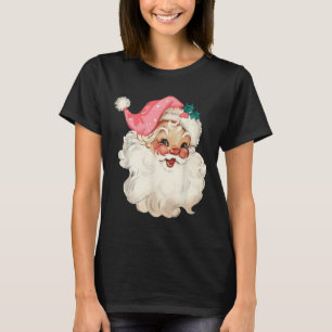 Camiseta Papá Noel Nk Cara de Navidad Viejo Xmas Vintage Nk