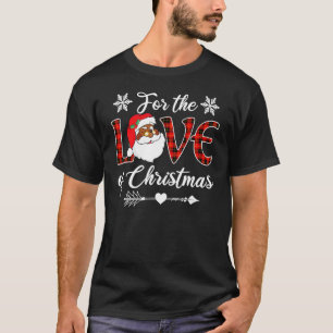 Camiseta Papá Noel Noel negro Noel Santa Afro Americano