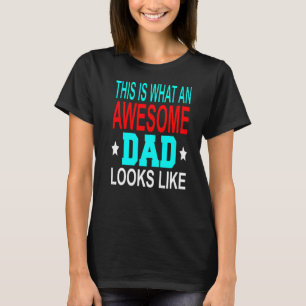 Camiseta Papá Noel padre asombroso Día del Padre Esposo