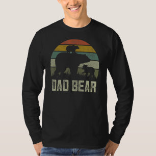 Camiseta Papá Noel Padre Dos Niños Cubo Papá Oír