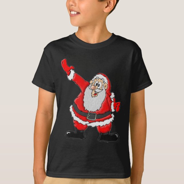 Camiseta Papá Noel, Papá Regalos de Navidad (Anverso)