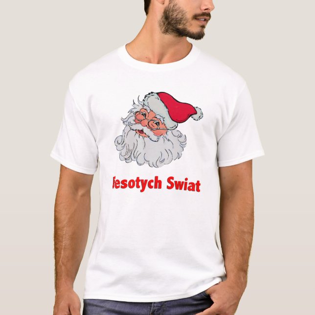 Camiseta Papá Noel polaco #2 (Anverso)