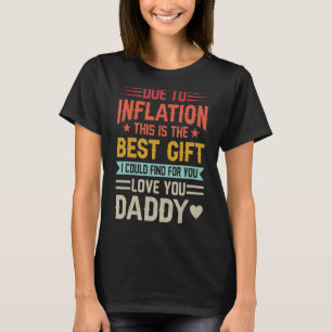 Camiseta Papá Noel por la inflación Esto es lo mejor que pu