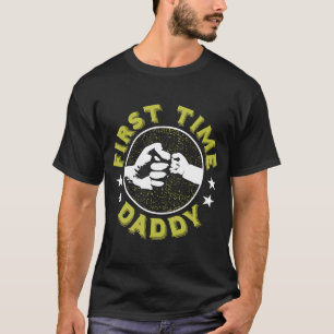 Camiseta Papá Noel por primera vez papá papá fue padre nuev