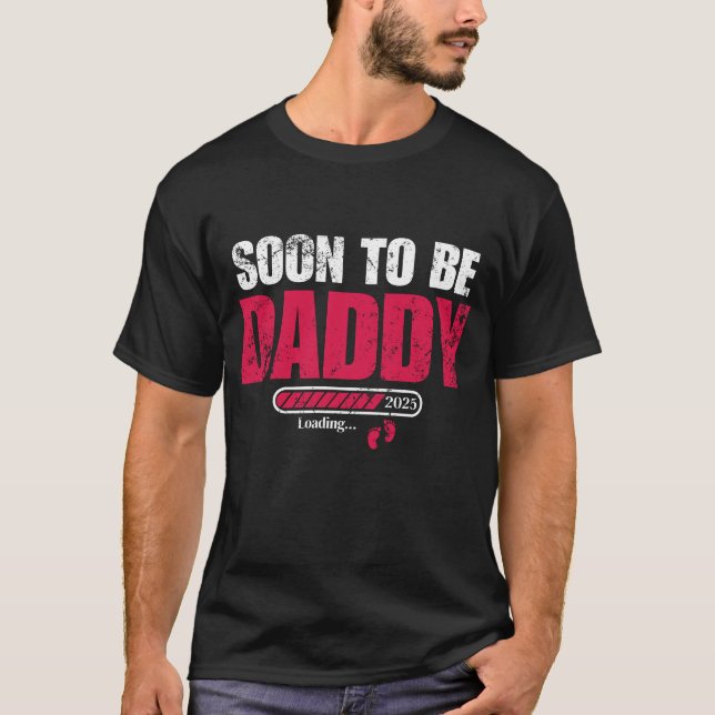 Camiseta Papá Noel Pronto Será Papi 2025 (Anverso)