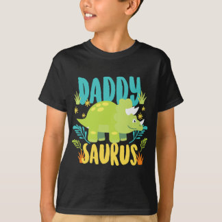 Camiseta Papá Noel Saurus Rex Dinosaurio Dino para Padre