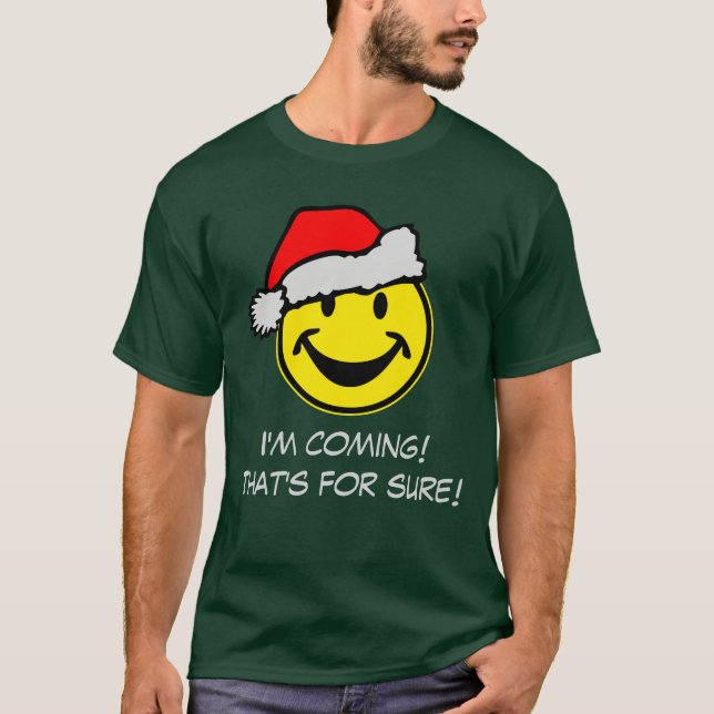 Camiseta Papá Noel tu texto e ideas (Anverso)