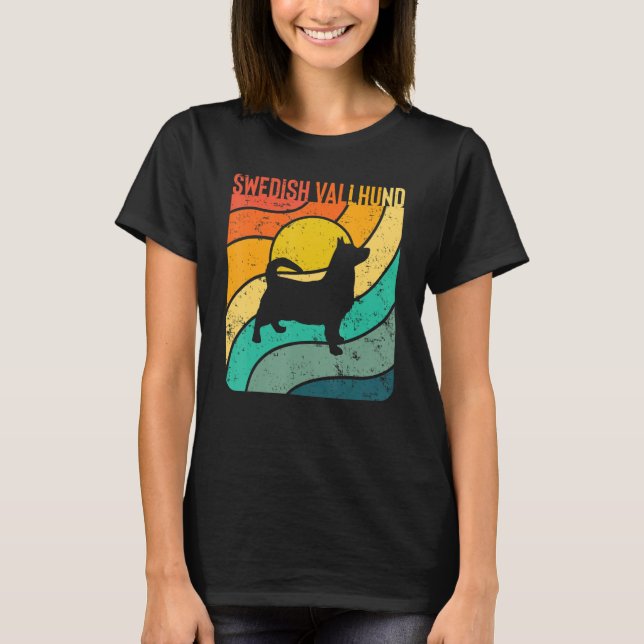 Camiseta Papá Noel Vallhund Vintage (Anverso)