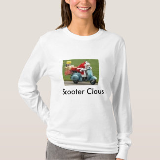 Camiseta Papá Noel, vespa Claus