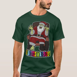 Camiseta Papá Noel zombi, Navidades, Halloween, XMas, Fu