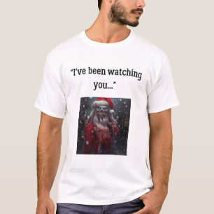 Camiseta Papá Noel Zombie Espantoso Terror Navidad Gótico T