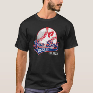 Camiseta Papá Nuevo Papá Noel Tentador Rookie 2023 Pronto S