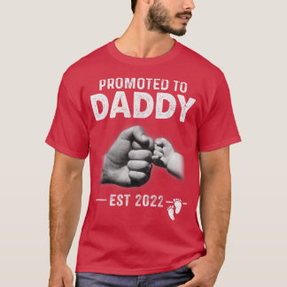 Camiseta Papá Nuevo Pronto Será Promocionado A Papi 2022