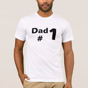 Camiseta Papá número uno