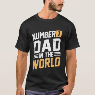 Camiseta Papá número uno en el mundo