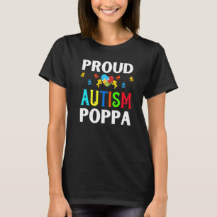 Camiseta Papa Orgulloso Autismo Padre Papá Aceptación Autis