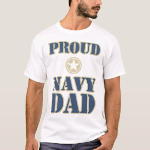 Camiseta Papá orgulloso de la marina de guerra