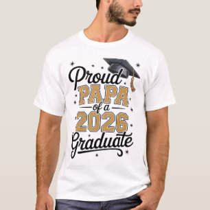 Camiseta Papa Orgulloso De Un Graduado 2026 Graduación Dora