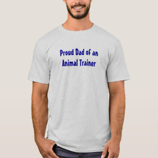 Camiseta Papá orgulloso de un instructor animal