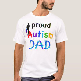 Camiseta Papá orgulloso del autismo