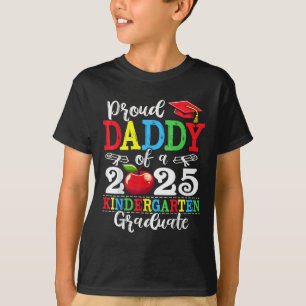 Camiseta Papá Orgulloso Divertido De Un Graduado De Kinder