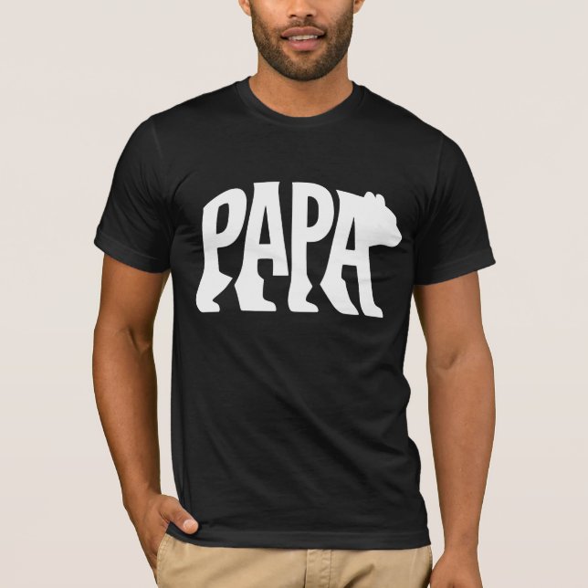 Camiseta Papá Oso (Anverso)