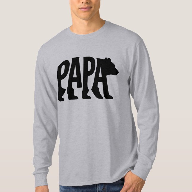 Camiseta Papá Oso (Anverso)