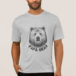Camiseta Papa Oso, Ilustracion de mano dibujada