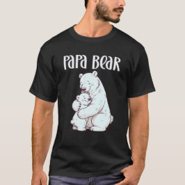 Camiseta Papa Oso Padres Día Del Oso Polar