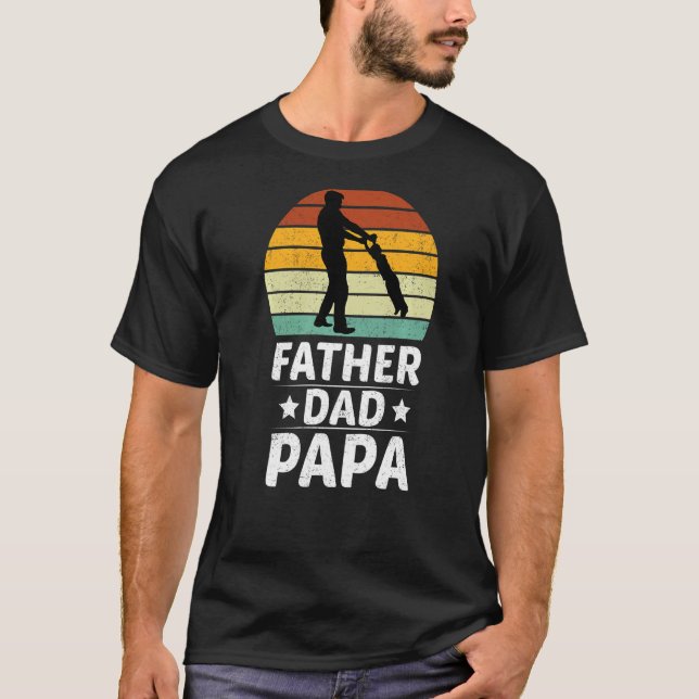 Camiseta Papá padre de los hombres (Anverso)