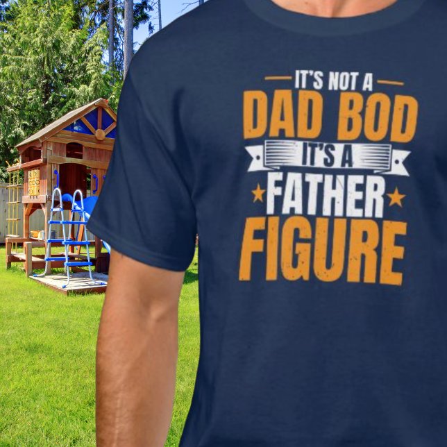 Camiseta Papá Padre de sangre Figura Graciosa Cita Regalo (Dad Bod Father Figure Funny Quote Gift T-Shirt)