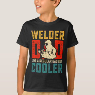 Camiseta Papá Padre Día Guay Soldando a papá Abuelo Hombres