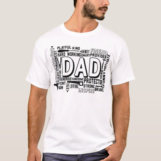 Camiseta Papá Padre Día Padre Cumpleaños Papá Popa (Anverso)