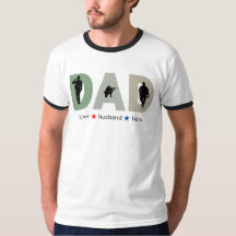 Papá Padre Esposo Hero Shirt Regalo del Día de los