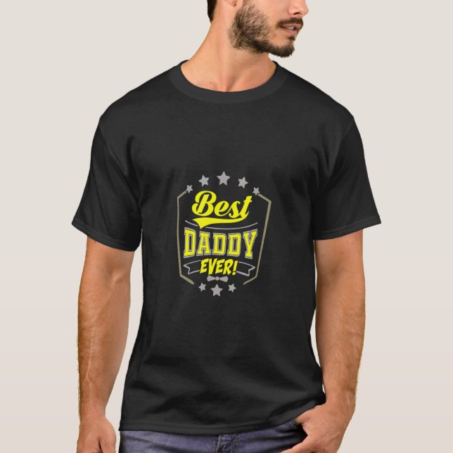 Camiseta Papá Padre Esposo Presente Hubby Mejor Papi (Anverso)