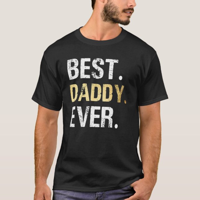 Camiseta Papá Padre Esposo Presente Hubby Mejor Papi (Anverso)