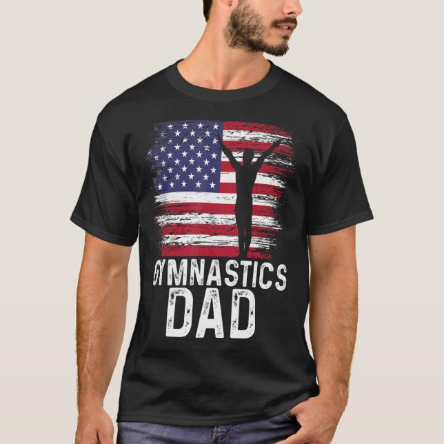 Camiseta Papá Padre Gimnasia Gráfica Gimnasia Acro (Anverso)