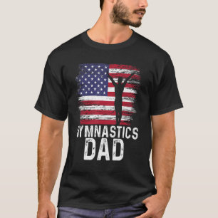 Camiseta Papá Padre Gráfico Gimnasta Gimnasia Acróbata Acro