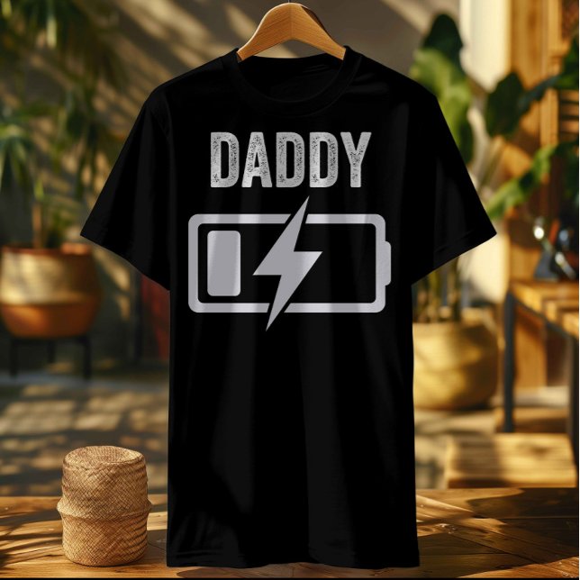 Camiseta Papá Padre hijo a la par de la batería de la camis (Subido por el creador)