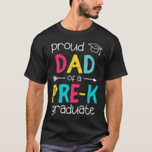 Camiseta Papá Padre Prek Familia Preescolar Coincidiendo Gr