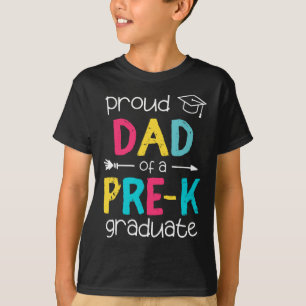 Camiseta Papá Padre Prek Familia Preescolar Coincidiendo Gr
