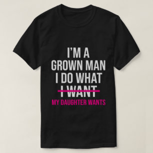 Camiseta Papá Padre Soy Un Hombre Maduro Hago Qué divertido